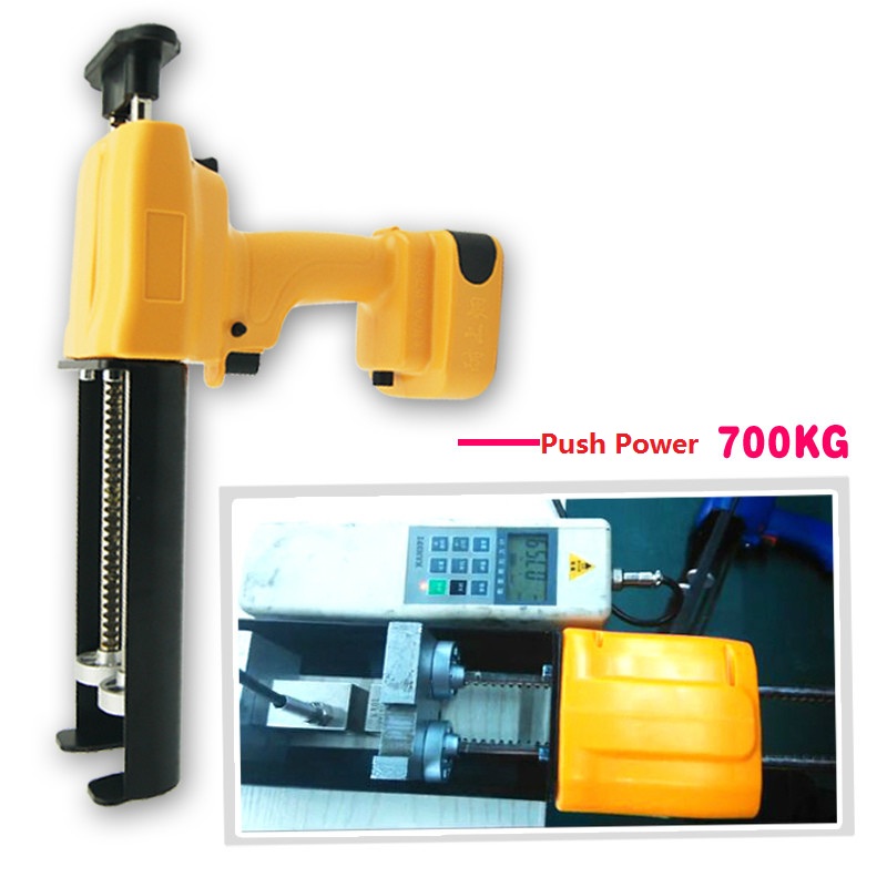 Two component glue adhesive dispensing gun